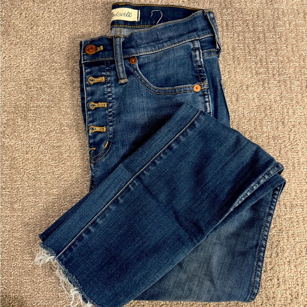 Madewell 10 inche high rise skinny jean